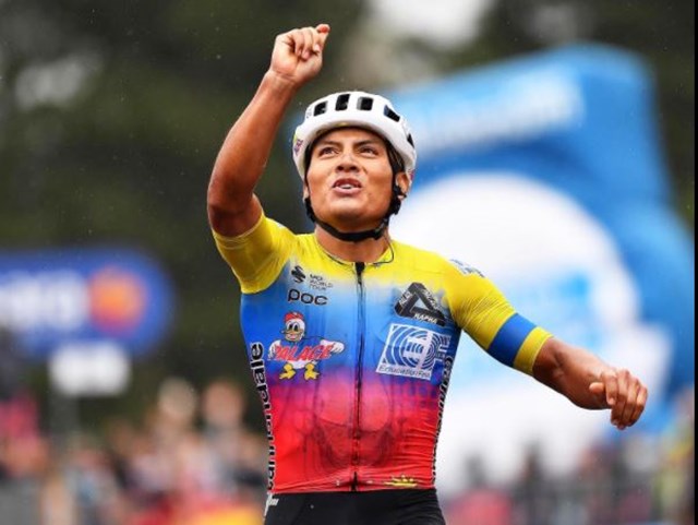 Caicedo narvaez y carapaz ciclismo colombiano