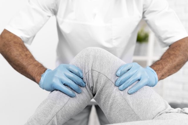Lesion de rodilla ciclismo