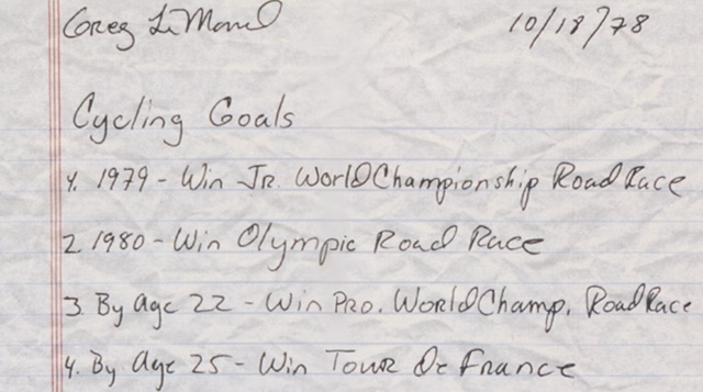 Greg lemond nota papel