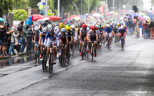 lluvia ciclismo bici