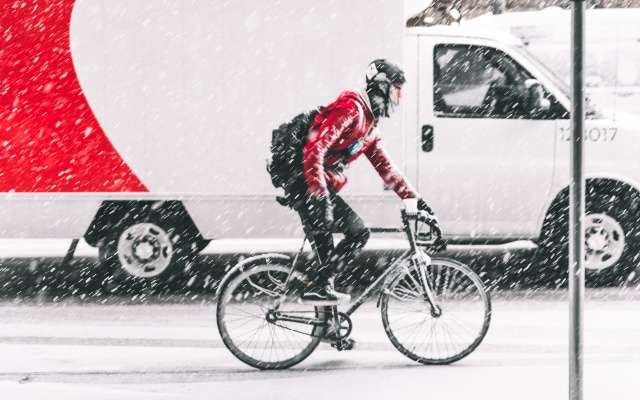 frío ciclismo invierno bici