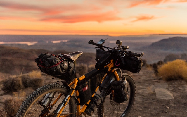Bolsas para bicicleta bikepacking manillar 