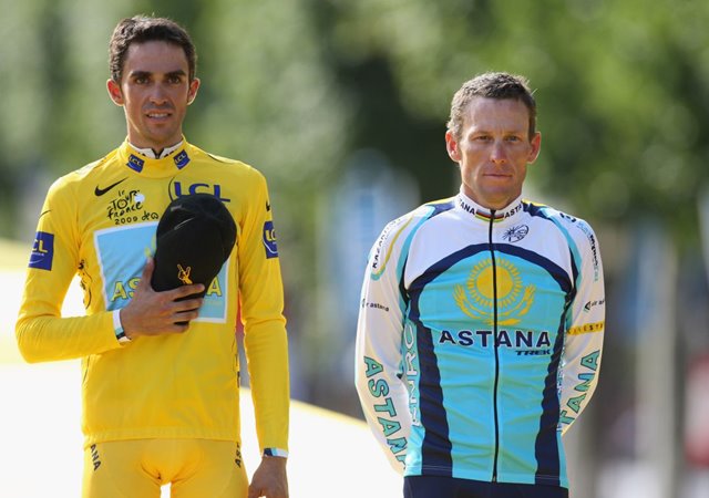 Contador Armstrong 2009
