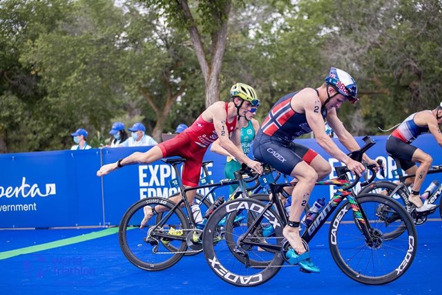 triatlon olimpico bicicleta