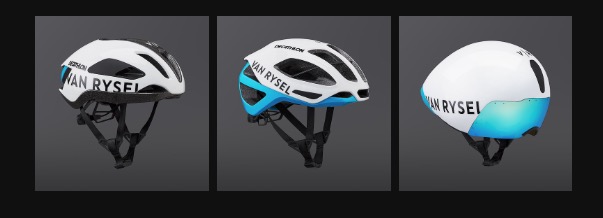 Cascos del equipo decathlon AG2R La mondiale