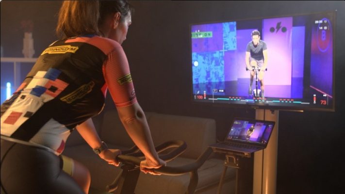 Clases de spinning con BKOOL