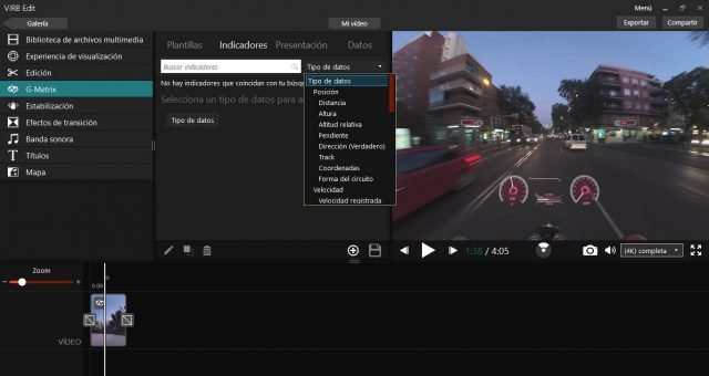 edición Garmin VIRV 360