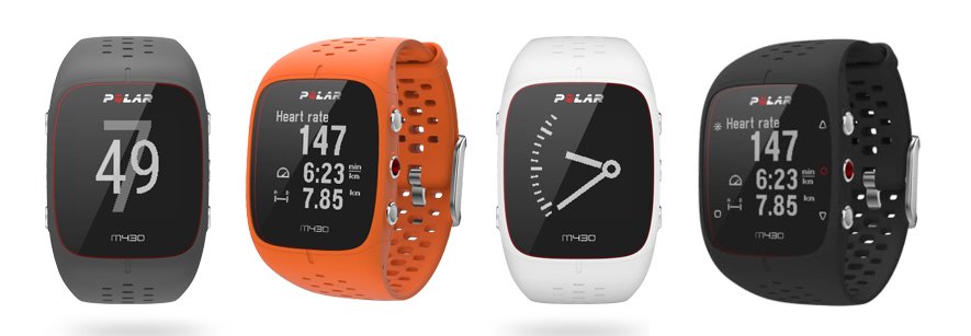Polar M430 colores disponibles