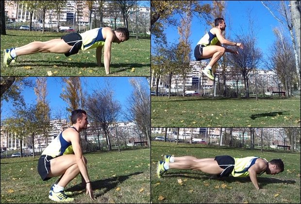 burpees la tecnica