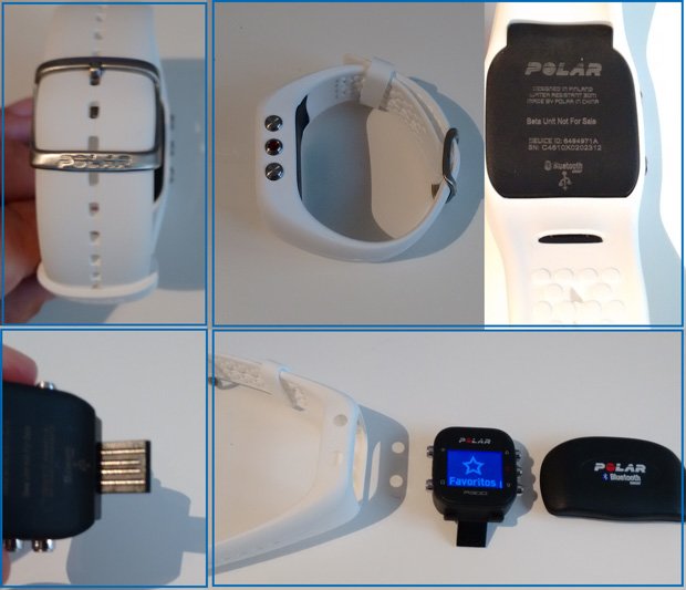 Polar a300 pulsometro cargador y correra