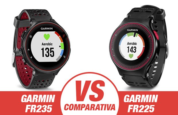 comparativa Forerunner 235 vs Forerunner 225