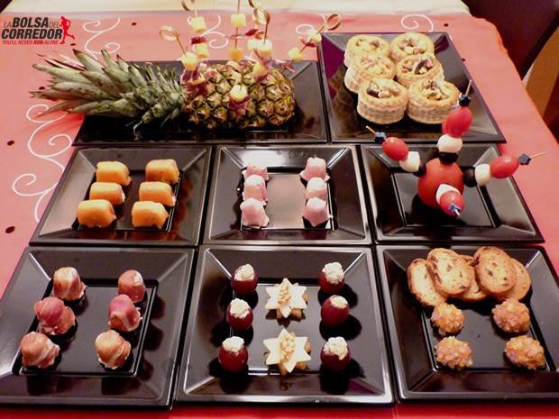 comida navidad ciclismo