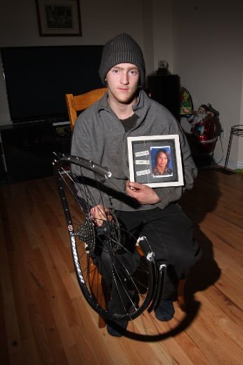 foto ciclista atropellada