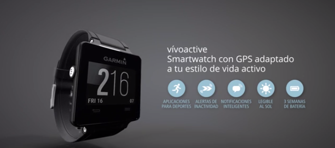 nuevo smartwatch garmin vivoactive