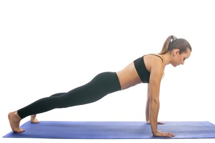 Phalakasana tabla o plank
