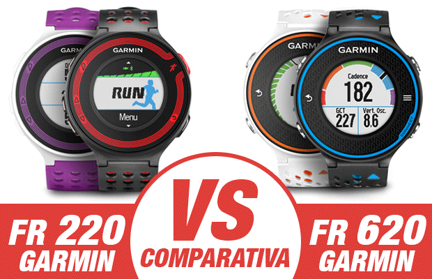 Garmin FR220 VS FR620 