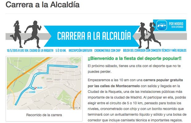 carrera alcaldia esperanza aguirre