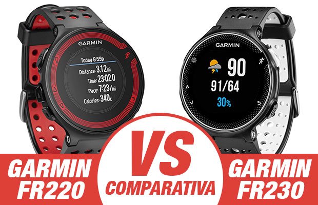 Garmin Forerunner 220 versus Forerunner 230