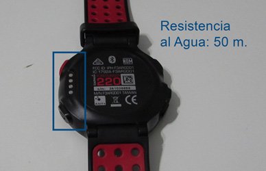 Garmin forerunner 220 bateria