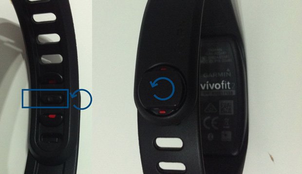 cierre Garmin vivofit 2