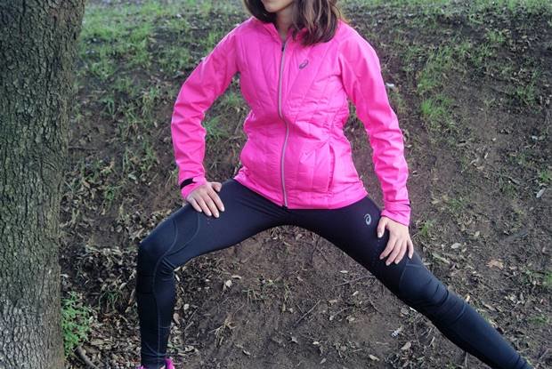 chaqueta y mallas Asics