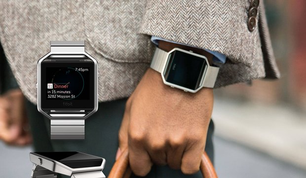 Fitbit blaze con correa metálica