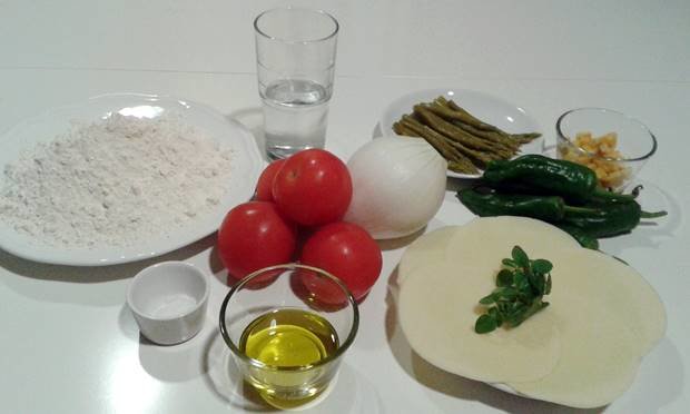 pizza vegetal receta casera