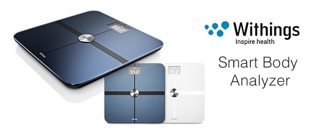 withings smart body analyzer báscula inteligente conectada