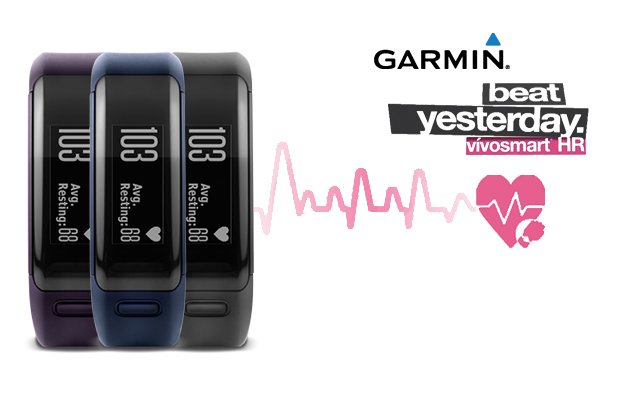 Pulsera de actividad Garmin Vivosmart HR con pulsómetro óptico