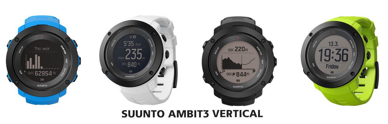 Suunto Ambit3 Vertical colores