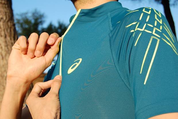 asics camiseta y pantalon para correr