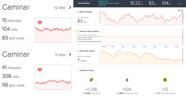 fitbit blaze caminata smarttrack fitbit blaze