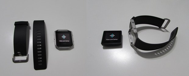 fitbit blaze correa marco metálico