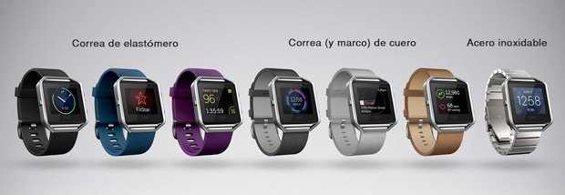 fitbit blaze modelos de correas