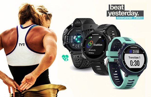Garmin Forerunner 735xt para triatlon y multideporte