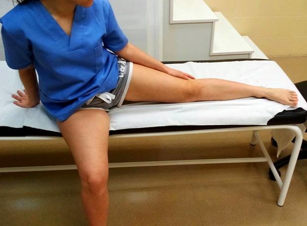 dolor rodilla pata de ganso