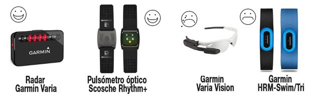 mejores y peores accesorios y pulsómetros