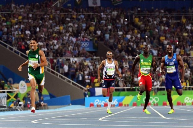 Van Niekerk 400 metreos Olympic Games