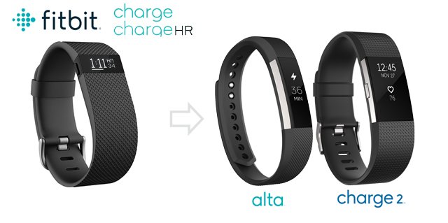 nuevas fitbit charge 2 y alta