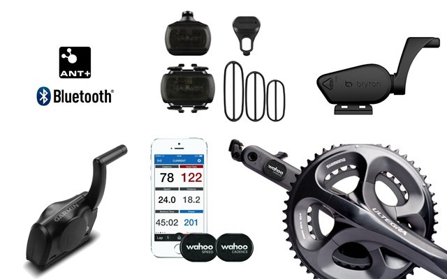 sensores de cadencia y velocidad para ciclismo garmin wahoo