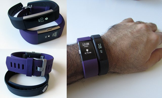 Comparativa de modelos Fitbit Alta y Charge 2