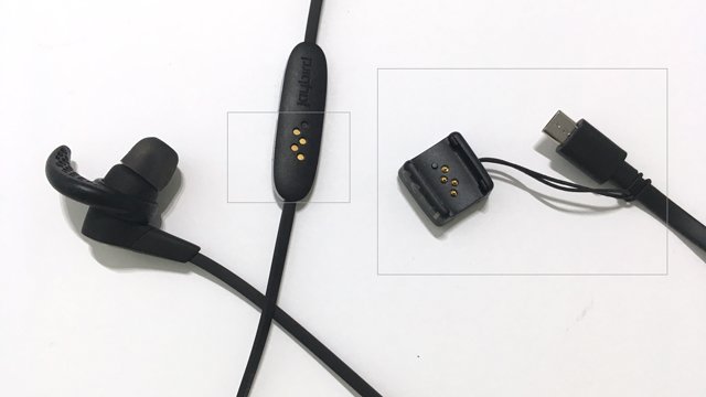 jaybird x3 auriculares inalámbricos bluetooth para deporte: sistema de carga