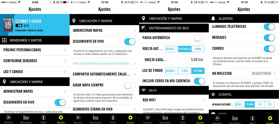 Wahoo-elemnt-configuracion-entrenamientos