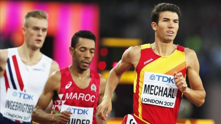 Adel Mechaal Mundial de atletismo Londres 2017