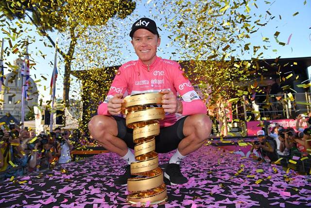 entrenamiento Chris Froome