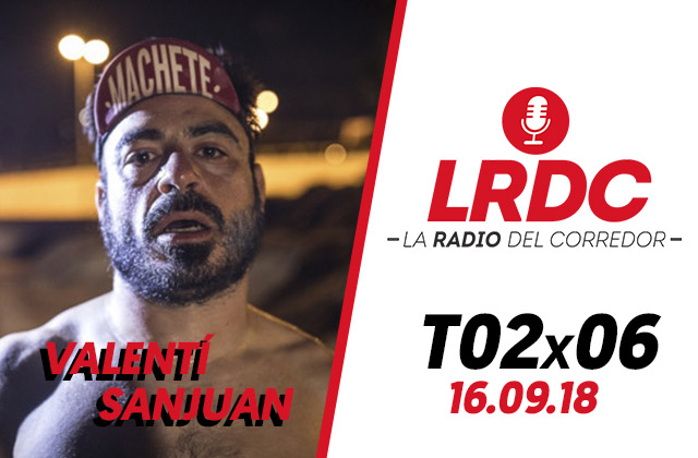 Valentí Sanjuan, en la Radio del Corredor