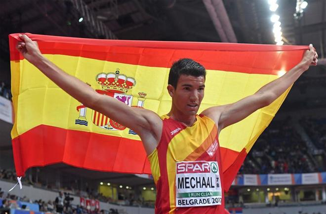 Mechaal, una de las bazas del equipo español / EFE