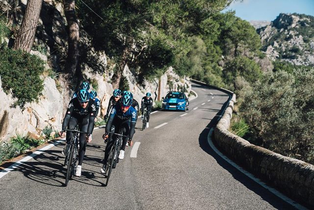 equipo sky training camp