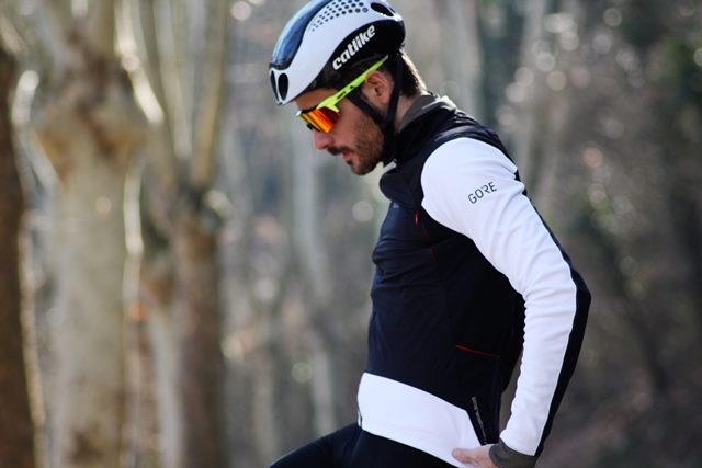 chaqueta ciclismo gore windstopper