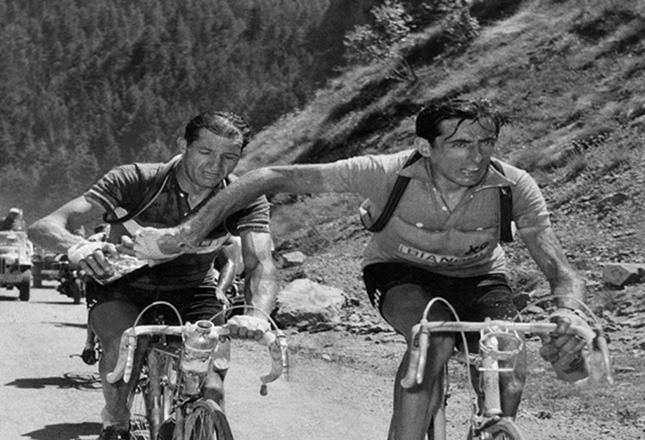 coppi bartali portada ciclismo